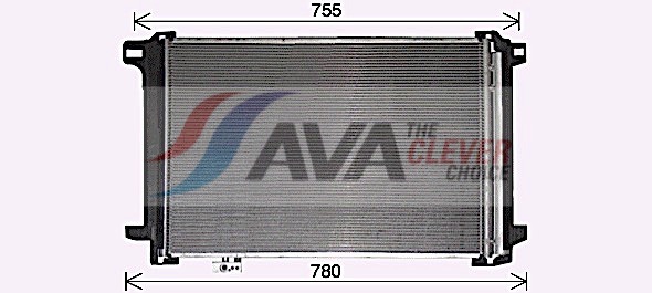 Condensatore, Climatizzatore - MSA5450D AVA QUALITY COOLING
