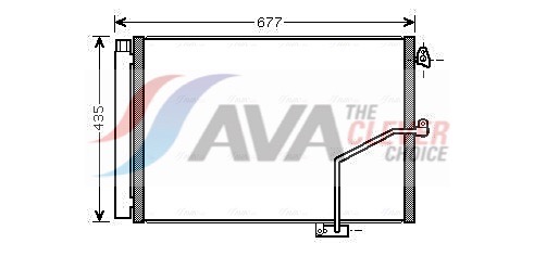 Condensatore, Climatizzatore - MSA5450D AVA QUALITY COOLING