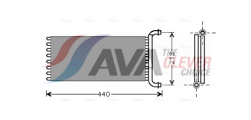 šilumokaitis, salono šildymas - MSA6399 AVA QUALITY COOLING