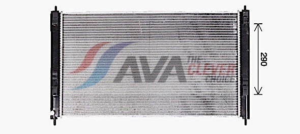 Radiator, engine cooling - MT2274 AVA QUALITY COOLING