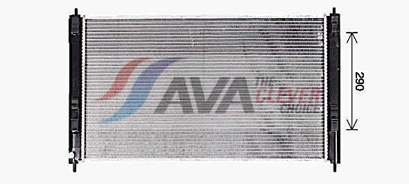 Radiator, engine cooling - MT2276 AVA QUALITY COOLING