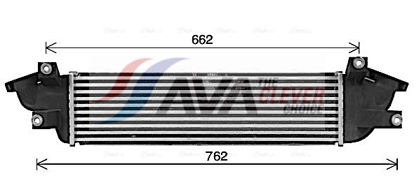 Intercooler - MT4282 AVA QUALITY COOLING