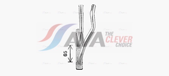 Heat Exchanger, interior heating - MZ6299 AVA QUALITY COOLING