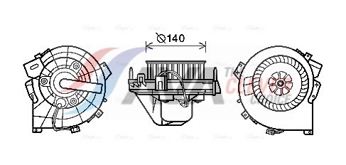 Interior Blower - OL8609 AVA QUALITY COOLING
