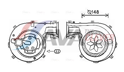 Interior Blower - OL8618 AVA QUALITY COOLING