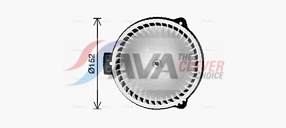 Вентилятор салона - OL8728 AVA QUALITY COOLING