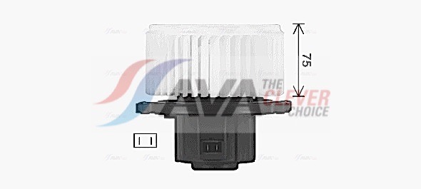 Вентилятор салона - OL8728 AVA QUALITY COOLING