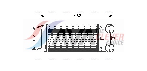 Intercooler - PEA4353 AVA QUALITY COOLING