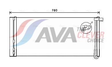 Condenser, air conditioning - PR5083D AVA QUALITY COOLING
