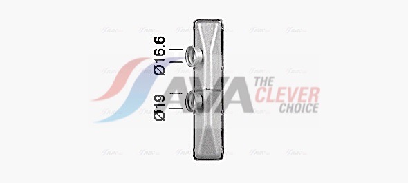 Heat Exchanger, interior heating - RT6661 AVA QUALITY COOLING