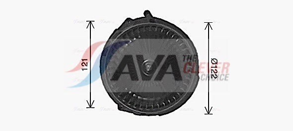 Ventilatore abitacolo - RT8666 AVA QUALITY COOLING