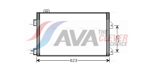 Condensatore, Climatizzatore - RTA5347 AVA QUALITY COOLING