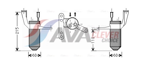 Dryer, air conditioning - RTD428 AVA QUALITY COOLING