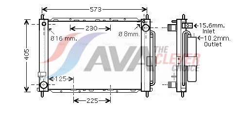 Gruppo raffreddamento - RTM500 AVA QUALITY COOLING