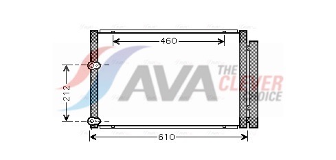 Condensatore, Climatizzatore - TO5429D AVA QUALITY COOLING