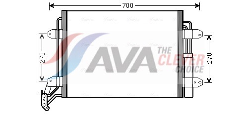 Condensatore, Climatizzatore - VN5291D AVA QUALITY COOLING