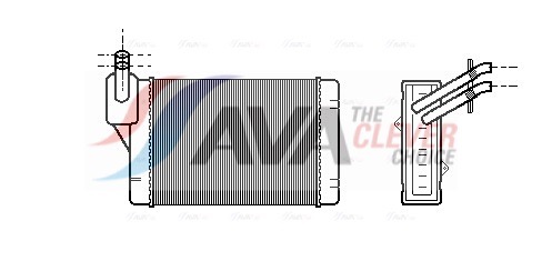 Heat Exchanger, interior heating - VN6069 AVA QUALITY COOLING