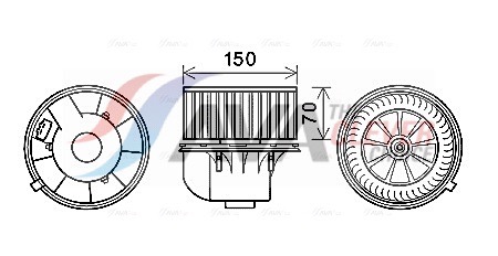 Ventilatore abitacolo - VN8354 AVA QUALITY COOLING
