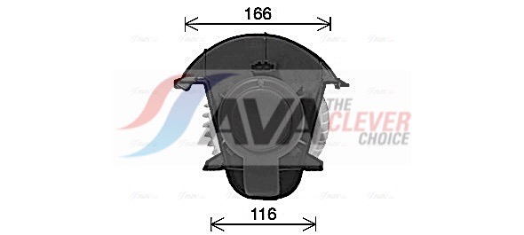 Interior Blower - VN8409 AVA QUALITY COOLING