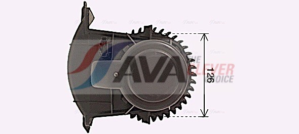 Interior Blower - VN8411 AVA QUALITY COOLING