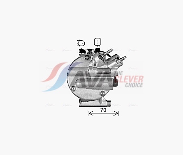 Compressore, Climatizzatore - VOAK303 AVA QUALITY COOLING