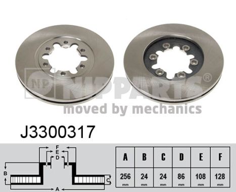 Discofreno - J3300317 NIPPARTS