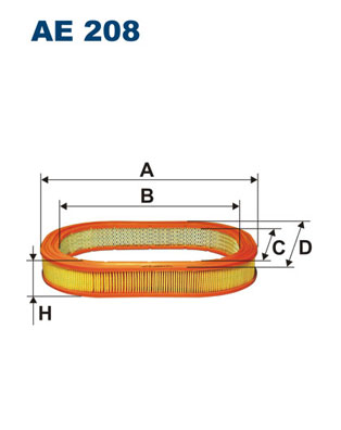 Air Filter - AE 208 FILTRON