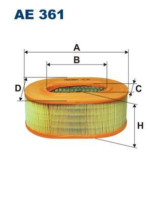 Air Filter - AE 361 FILTRON