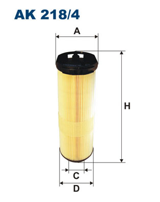 Air Filter - AK 218/4 FILTRON