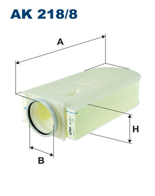 Air Filter - AK 218/8 FILTRON