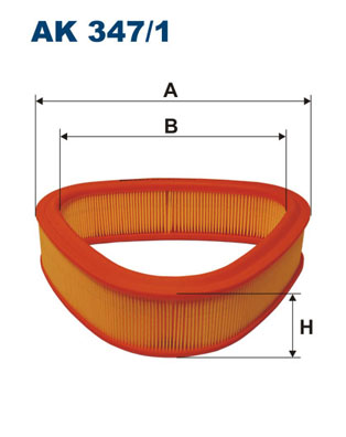 Air Filter - AK 347/1 FILTRON
