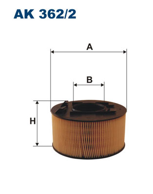 Air Filter - AK 362/2 FILTRON