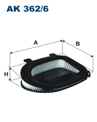Air Filter - AK 362/6 FILTRON