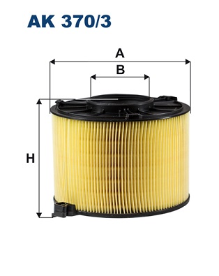 Luftfilter - AK 370/3 FILTRON