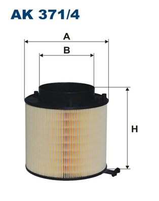 Air Filter - AK 371/4 FILTRON