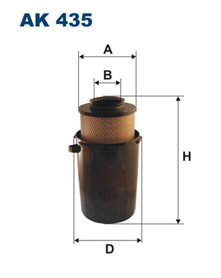 Air Filter - AK 435 FILTRON