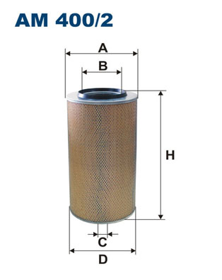 Filtro aria - AM 400/2 FILTRON