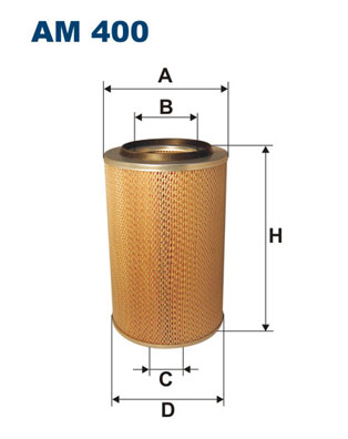 Filtro aria - AM 400 FILTRON