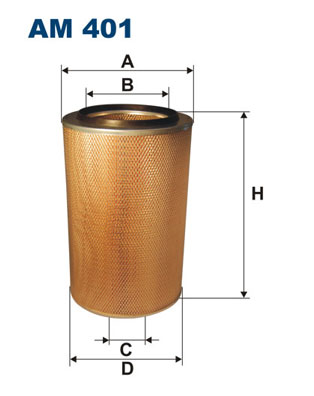 Luftfilter - AM 401 FILTRON
