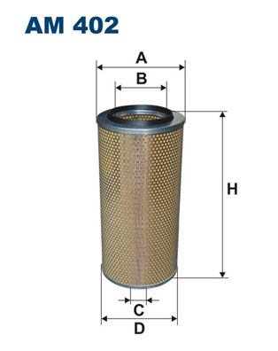 Filtro aria - AM 402 FILTRON