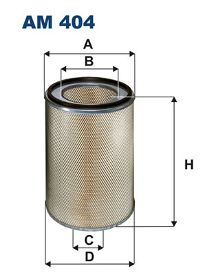 Luftfilter - AM 404 FILTRON
