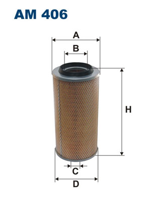 Luftfilter - AM 406 FILTRON