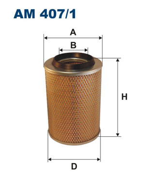 Filtro aria - AM 407/1 FILTRON