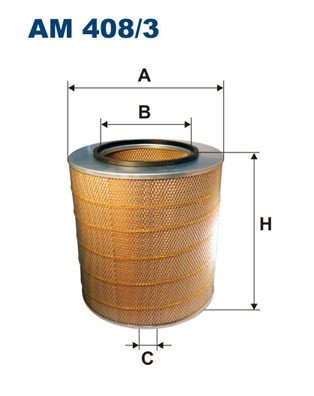Luftfilter - AM 408/3 FILTRON