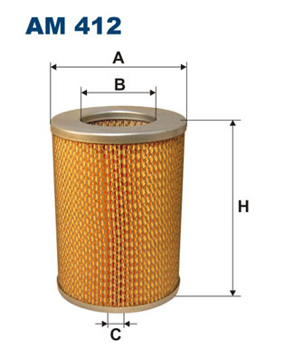 Air Filter - AM 412 FILTRON