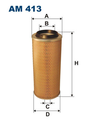 Air Filter - AM 413 FILTRON