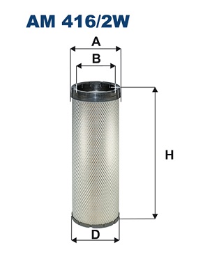 Filtro aria secondaria - AM 416/2W FILTRON