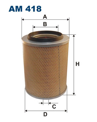 Air Filter - AM 418 FILTRON