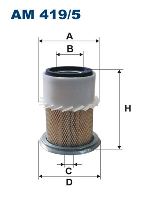 Air Filter - AM 419/5 FILTRON