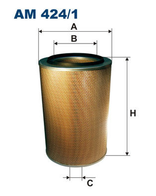 Air Filter - AM 424/1 FILTRON